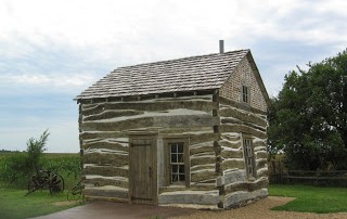 cabin at Homestead National Monument