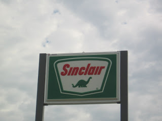 Sinclair gas station sign