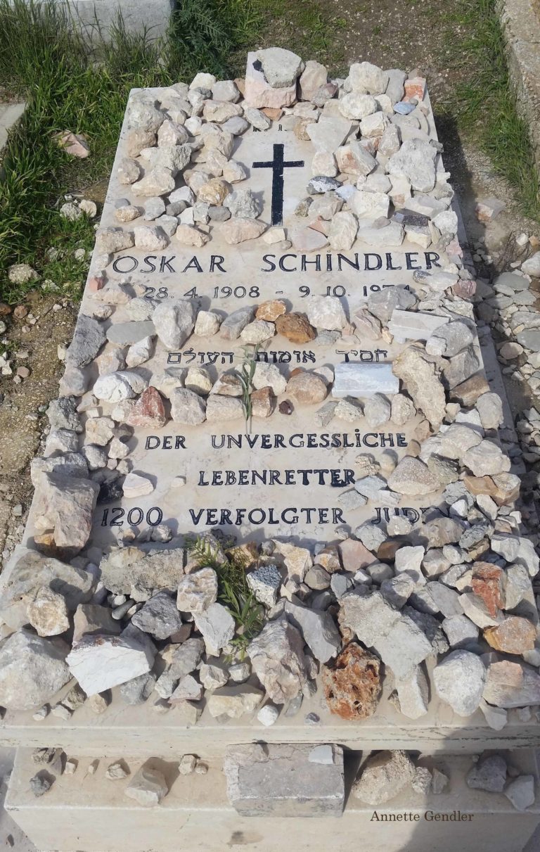 Stumbling Upon Oskar Schindler’s Grave in Jerusalem Gendler