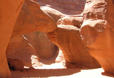 Sand Dune Arch at Arches National Park