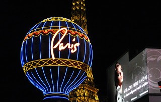 The Strip in Las Vegas - Paris