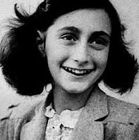 portrait of Anne Frank