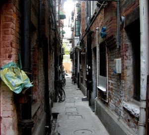 Lane in Shanghai