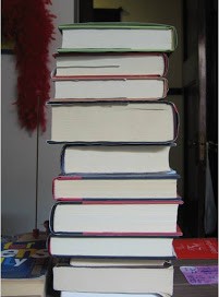 stack of books to be read